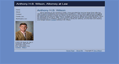 Desktop Screenshot of anthonywilsonlaw.com